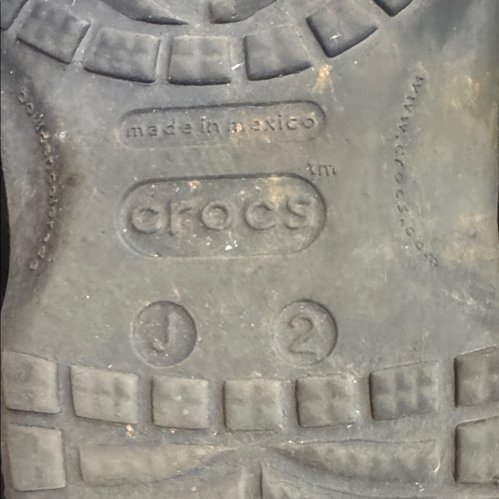 CROCS Kids' Dark Blue Clogs - Picture 2 of 2